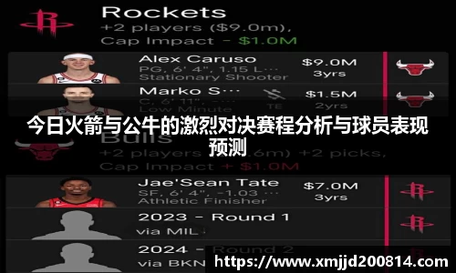 今日火箭与公牛的激烈对决赛程分析与球员表现预测